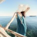 Big Summer Beach Sun Ladies Floppy Cap Casual s Straw Hat Folding Wide Brim  eb-05863345